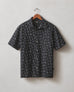 Men's Resort Shirt - Black White Print